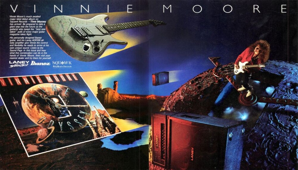 VINNIE MOORE - Time odyssey_ptd